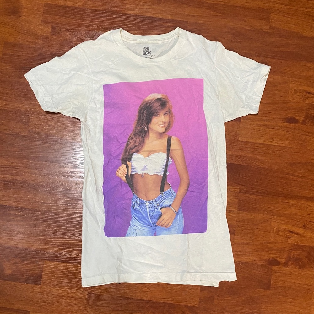 Saved By The Bell Kelly Kapowski Graphic Tee